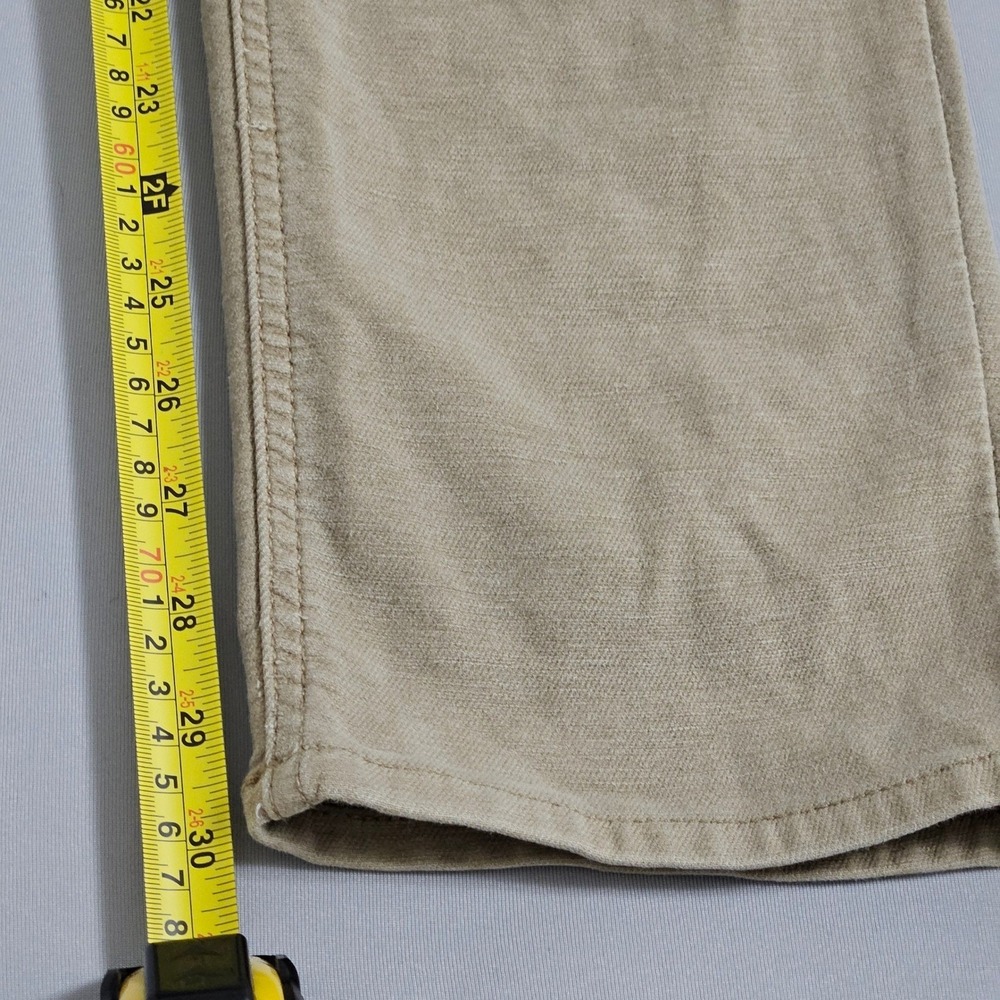 U.S. Polo Assn Tan Slim Straight Jeans W34 L32 Neutral Clean Preppy Core Classic - Picture 9 of 11